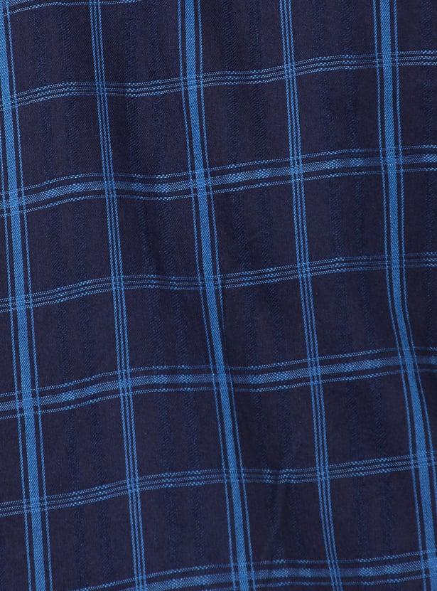 Men Checked Regular Fit Shirt