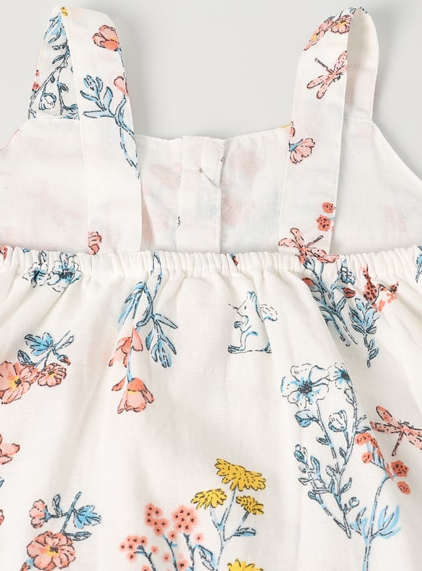 Girls Printed Shorts Set