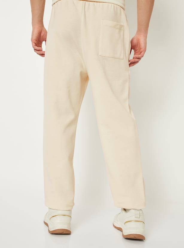 Men Pintuck Athleisure Track Pants