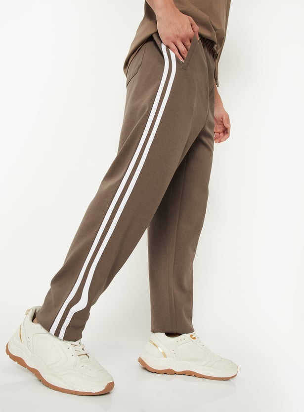 Men Side Stripes Track Pants