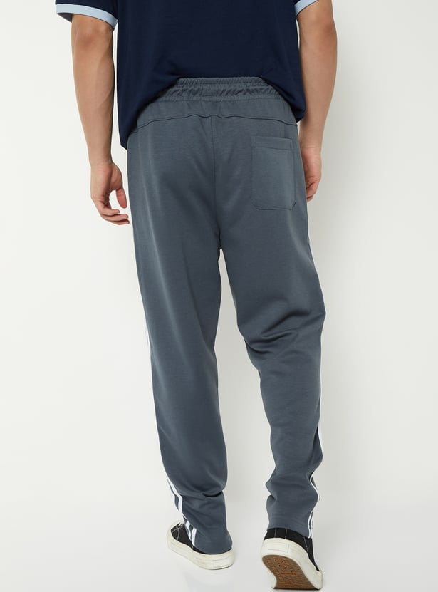 Men Side Stripes Track Pants