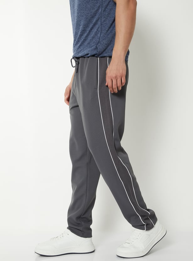 Men Side Stripes Sports Track Pants