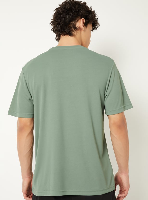 Men Printed Sports T-shirt