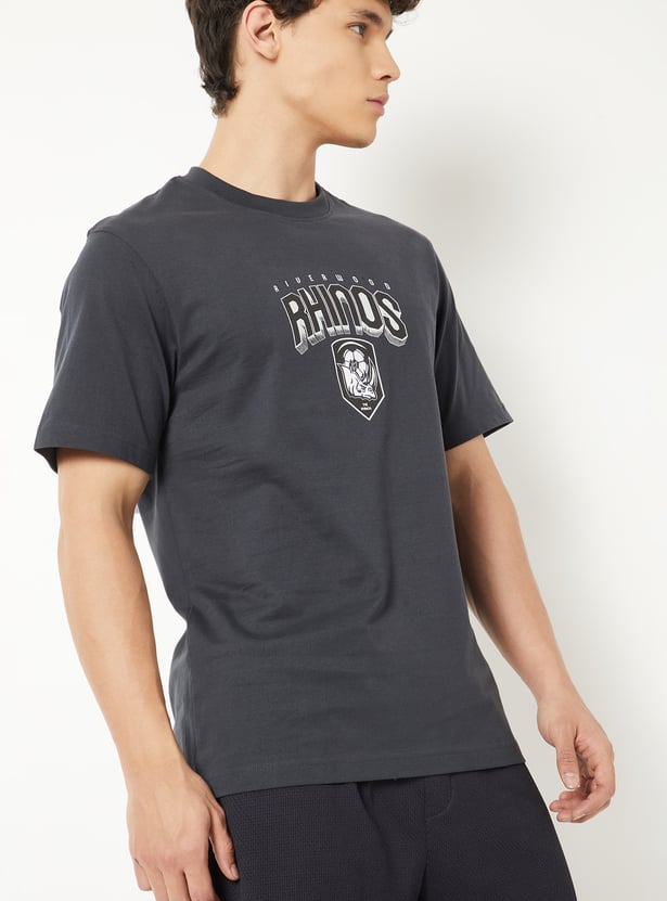 Men Printed Sports T-shirt