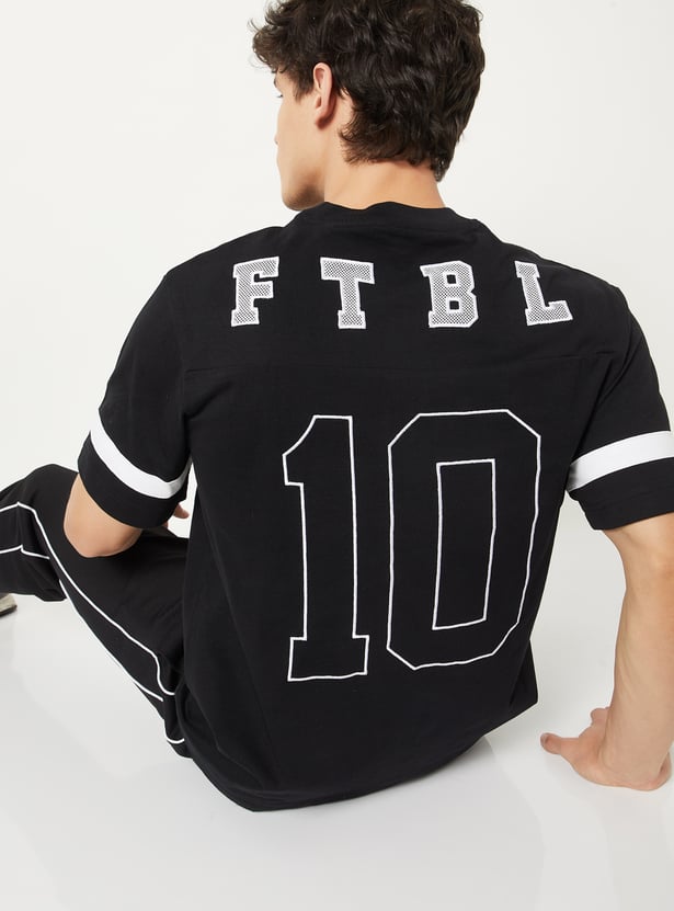 Men Printed Sports T-shirt