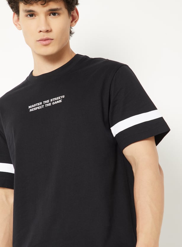 Men Printed Sports T-shirt