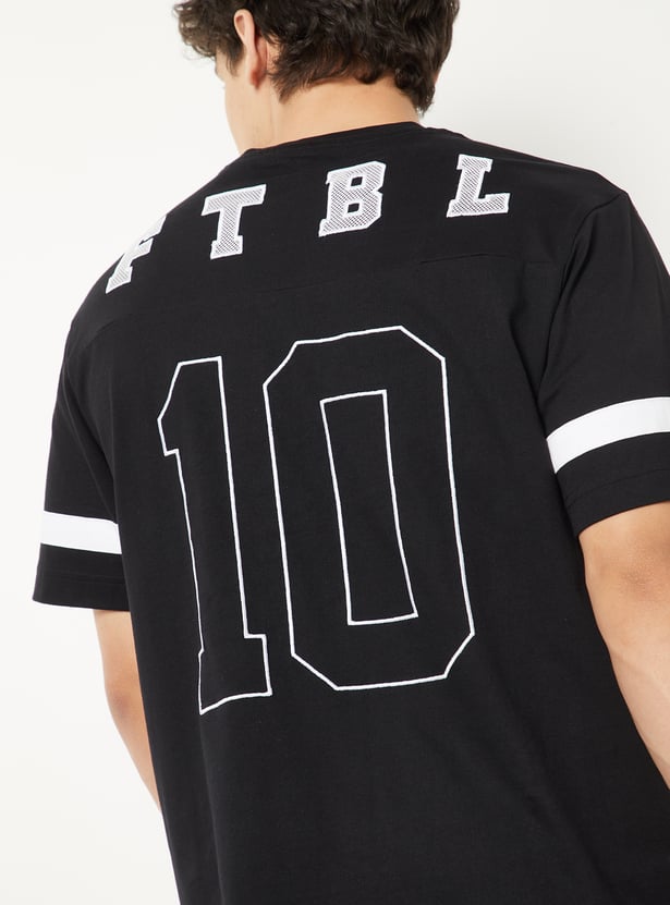 Men Printed Sports T-shirt