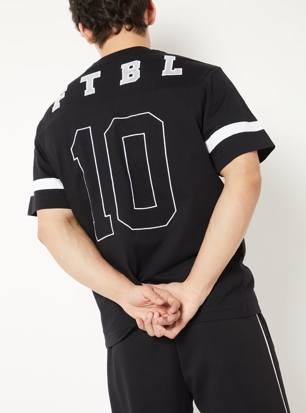 Men Printed Sports T-shirt