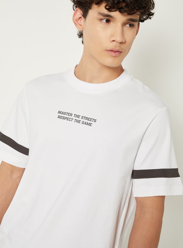 Men Printed Sports T-shirt