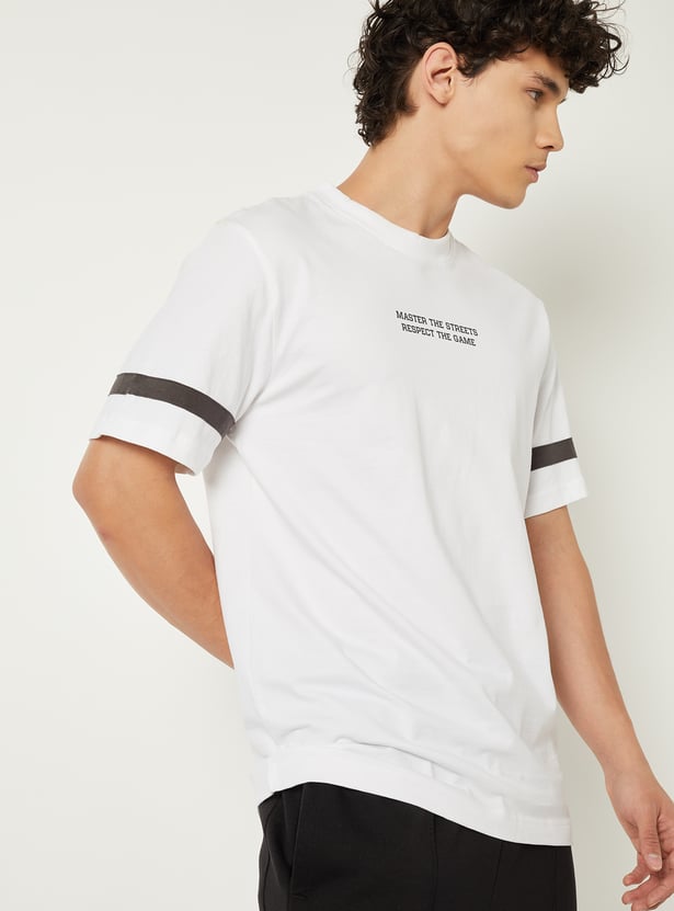 Men Printed Sports T-shirt