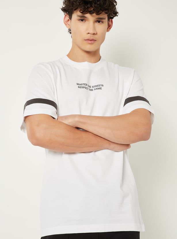 Men Printed Sports T-shirt