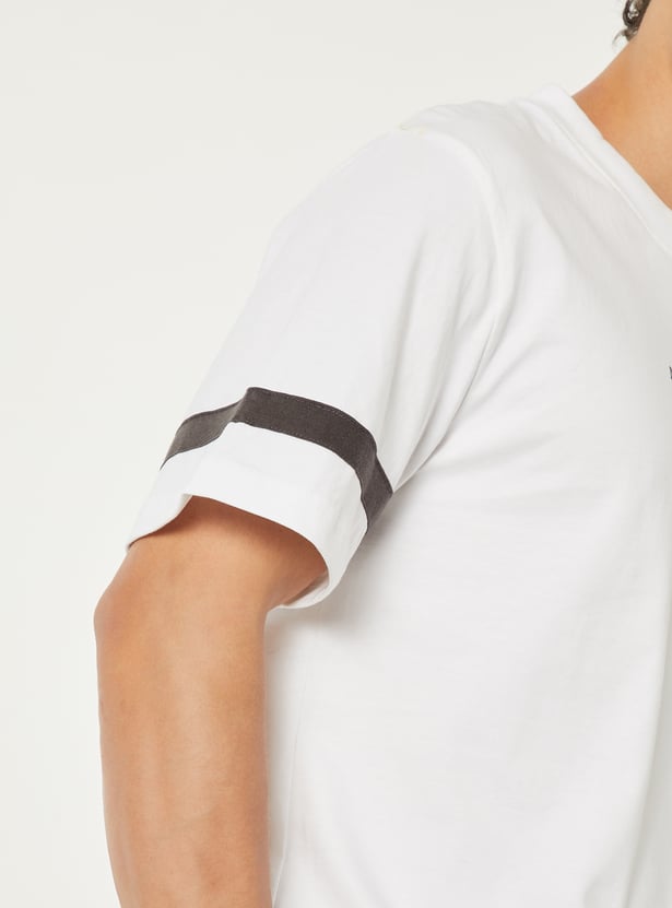 Men Printed Sports T-shirt