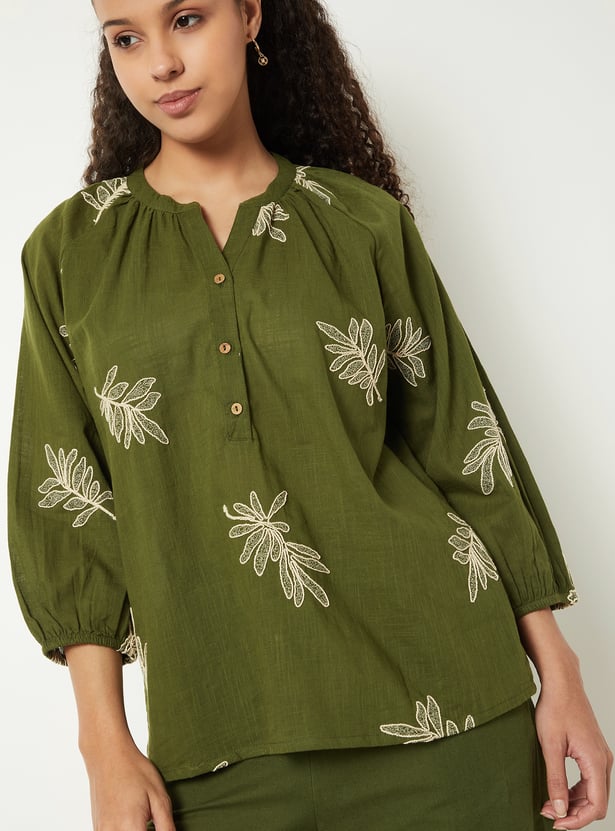 Women Embroidered Tunic