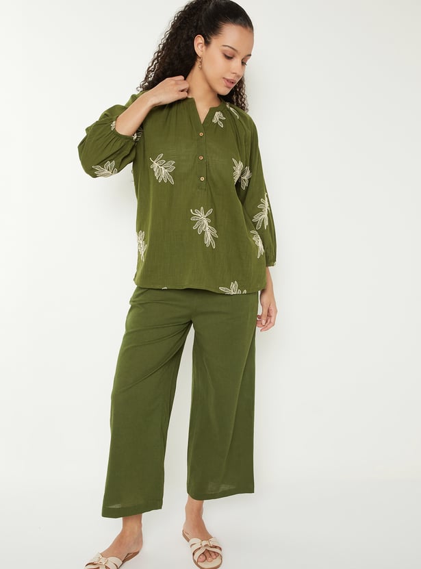 Women Embroidered Tunic