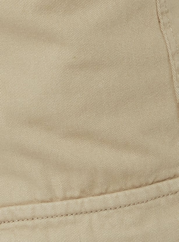 Women Solid Cargo Trousers