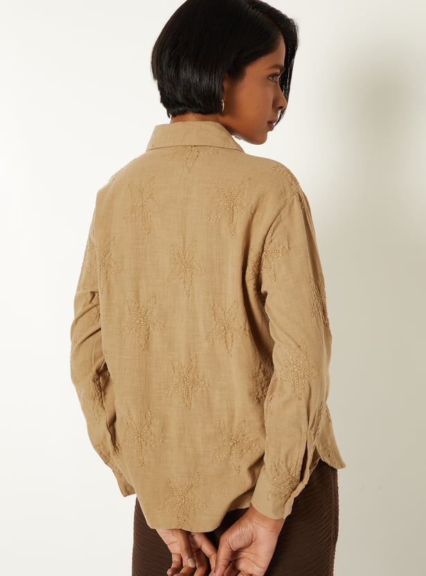 Women Embroidered Shirt