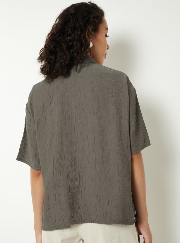 Women Textured Shirt