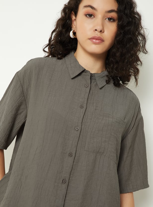 Women Textured Shirt
