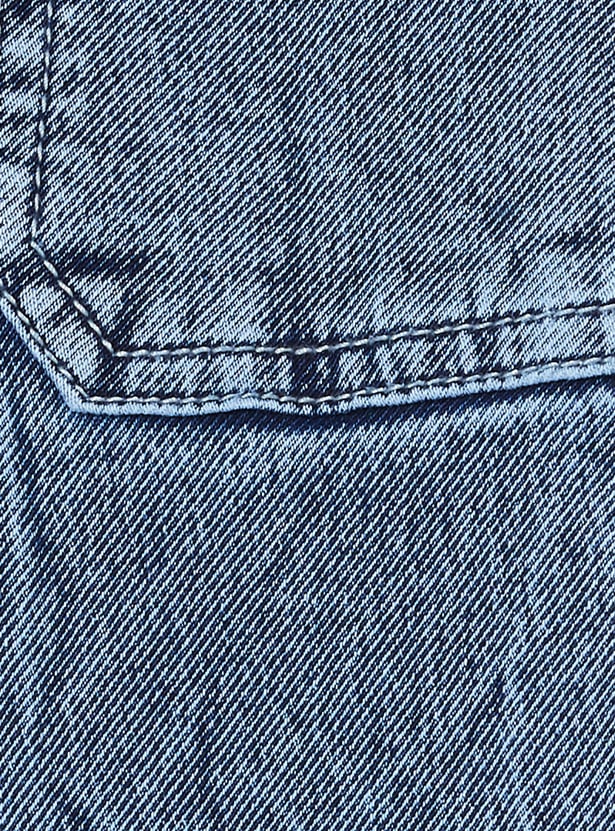 Boys Washed Denim Joggers