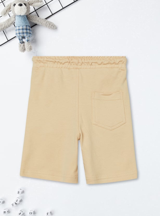 Boys Captain America Shorts Set