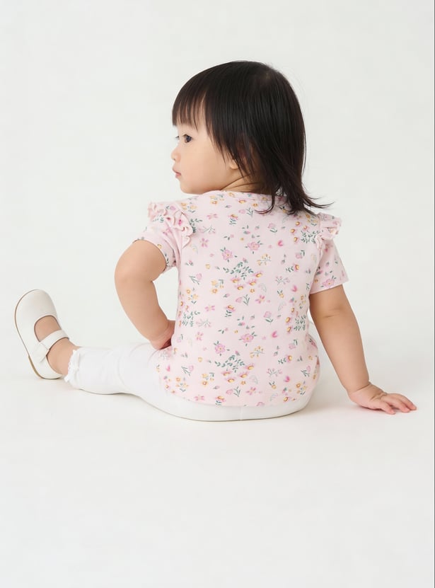 Girls Printed Top - Pack of 2