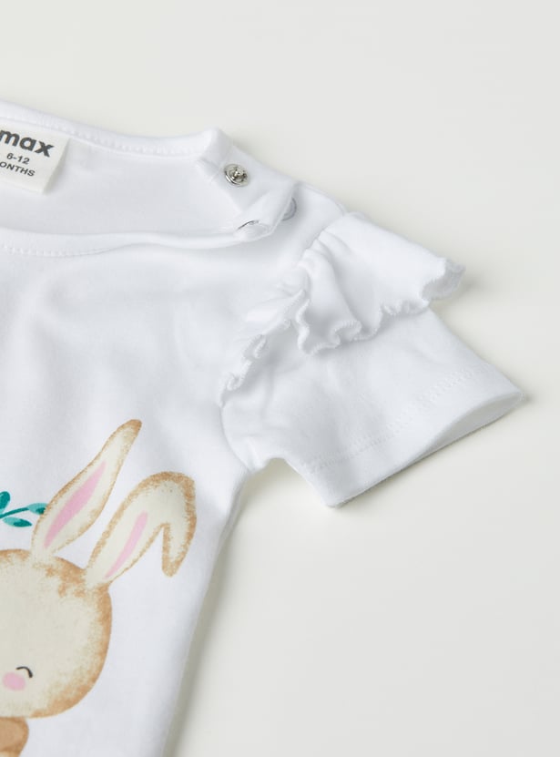 Girls Printed Top - Pack of 2