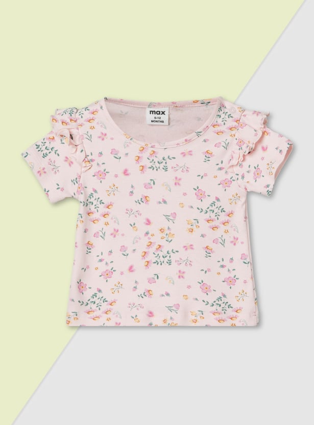 Girls Printed Top - Pack of 2