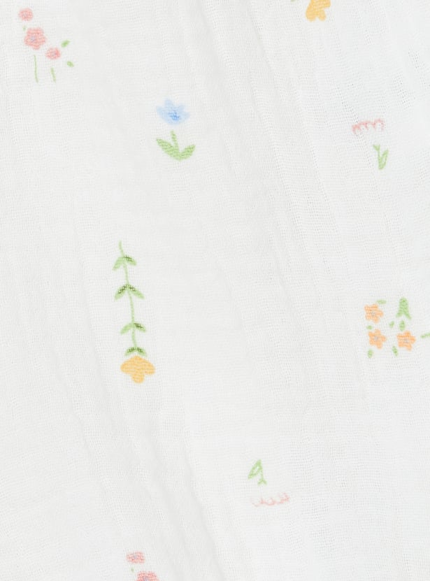 Girls Printed Shorts Set