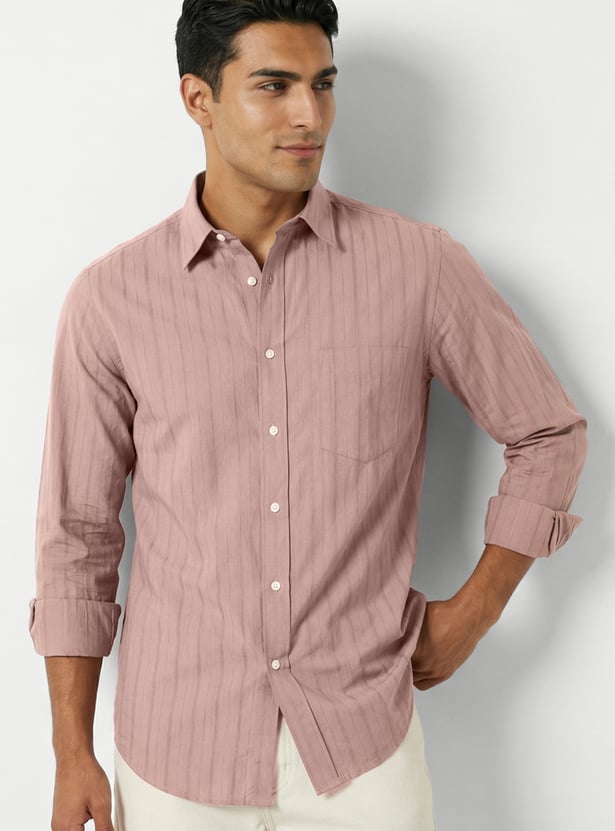 Men Striped Regular Fit Shirt