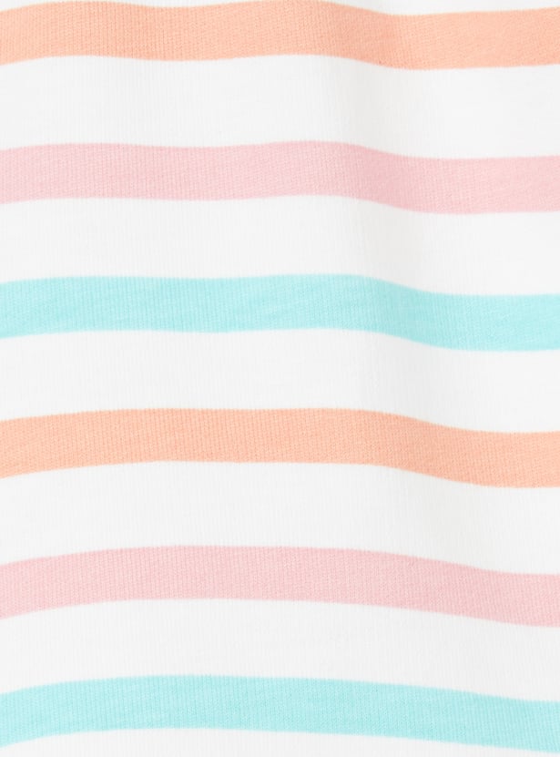 Girls Striped Shorts