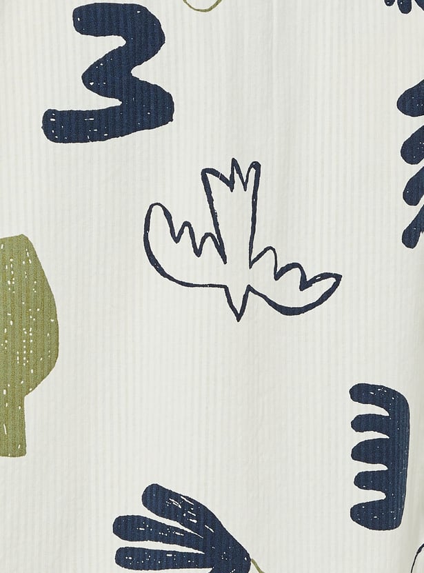 URB_N Men Printed Regular Fit Shirt