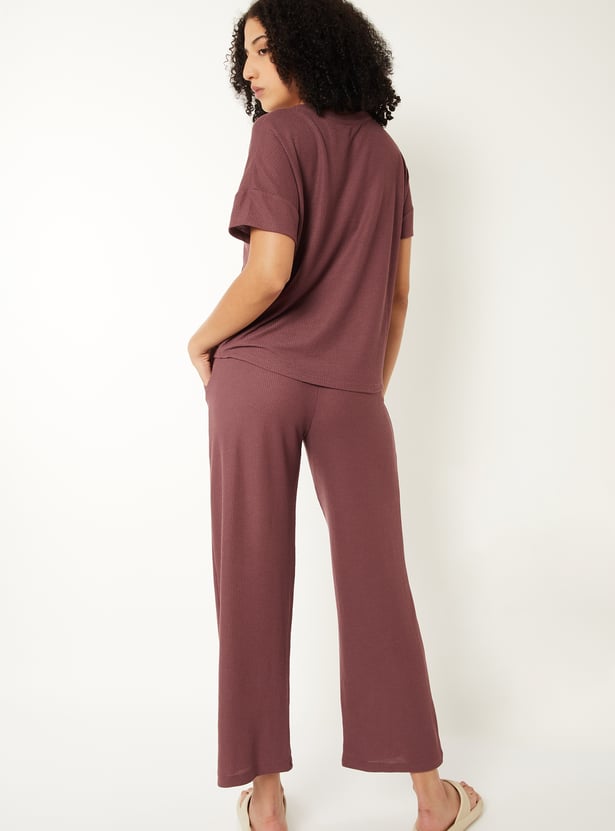 Women Knitted PJ Set