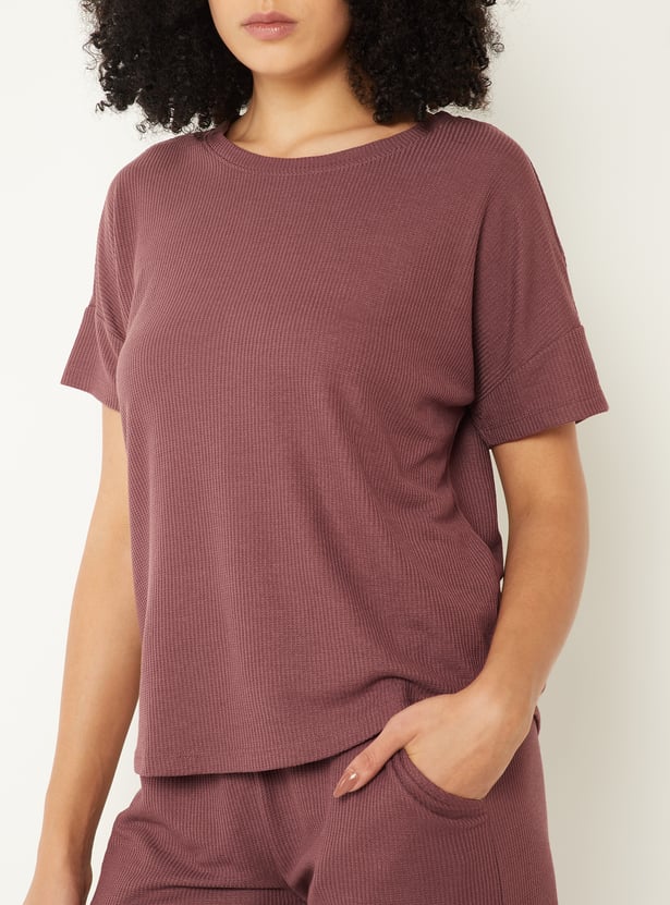 Women Knitted PJ Set