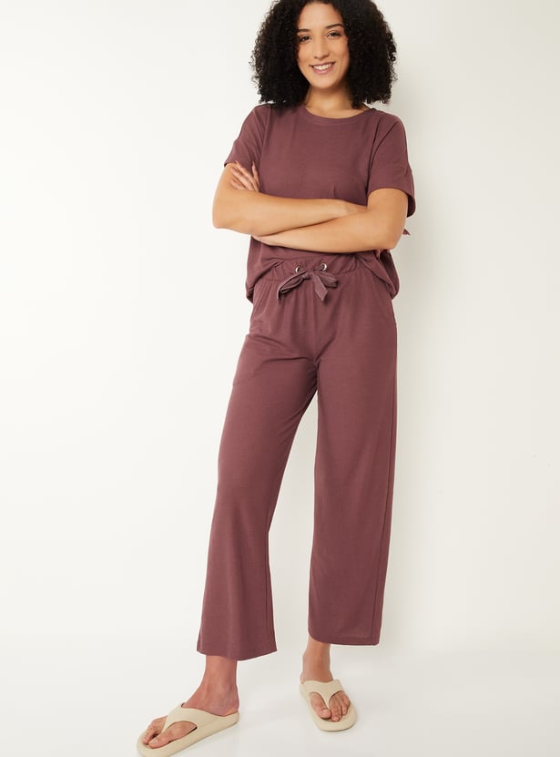 Women Knitted PJ Set