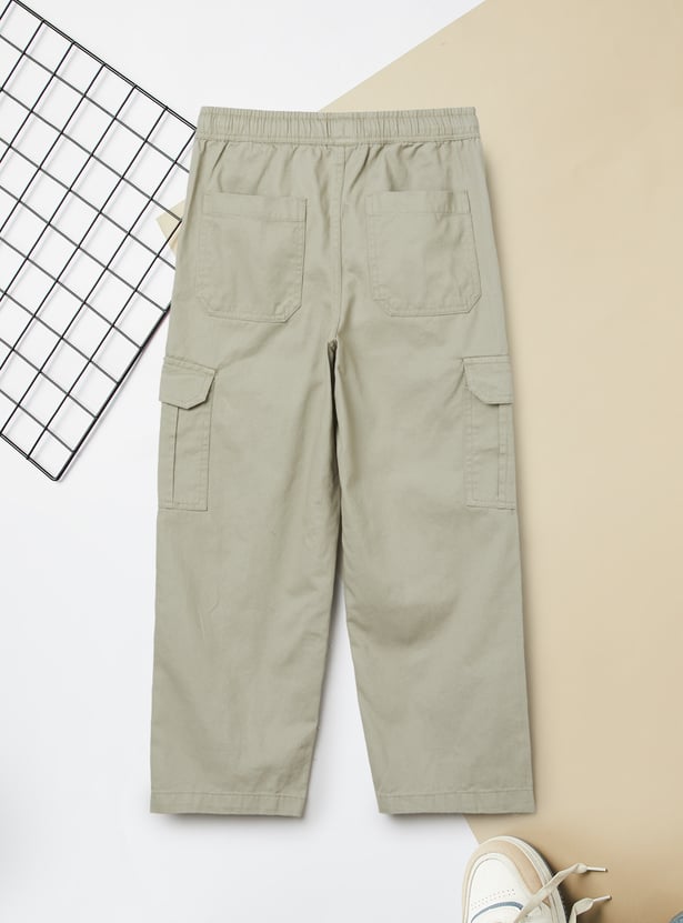 Boys Solid Cargos