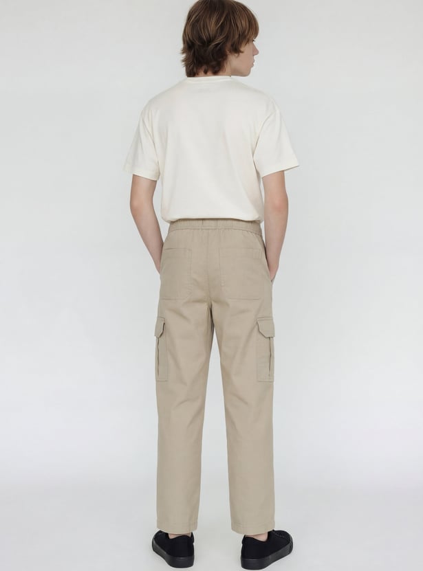 Boys Solid Cargos