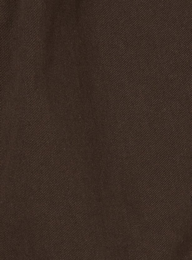 Boys Solid Twill Cargos