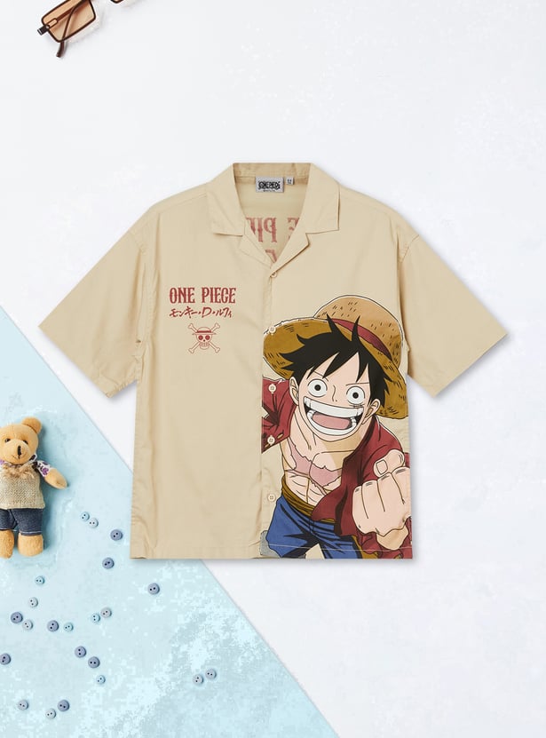 Boys One Piece Print Shirt
