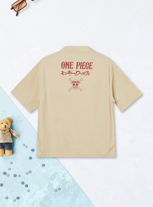 Boys One Piece Print Shirt