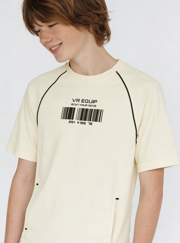 Boys Printed Shorts Set