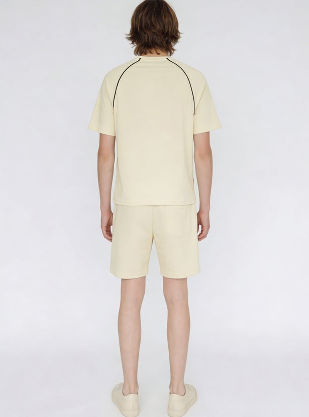 Boys Printed Shorts Set