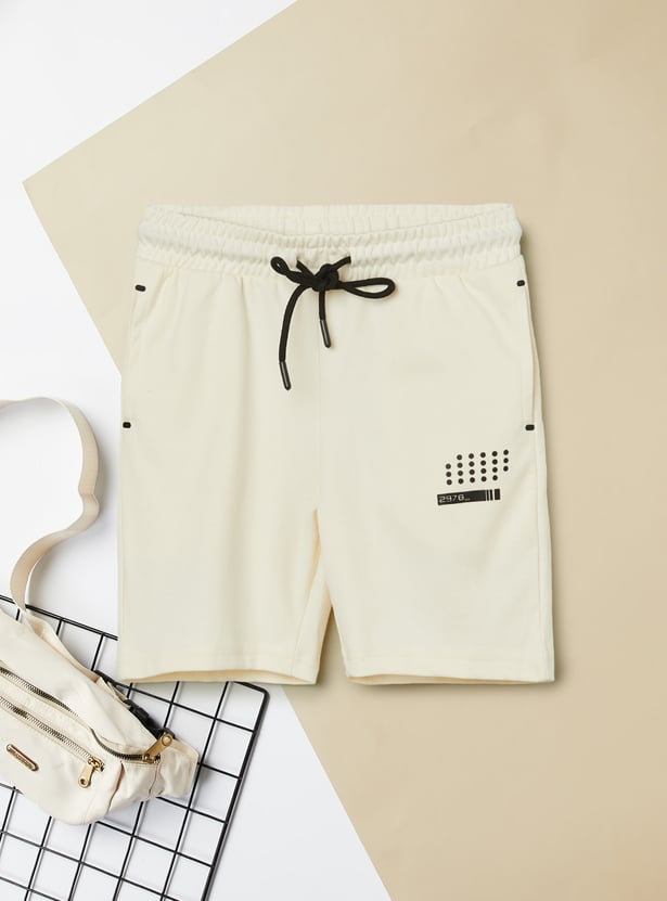 Boys Printed Shorts Set