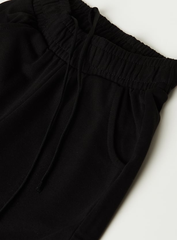Girls Solid Joggers