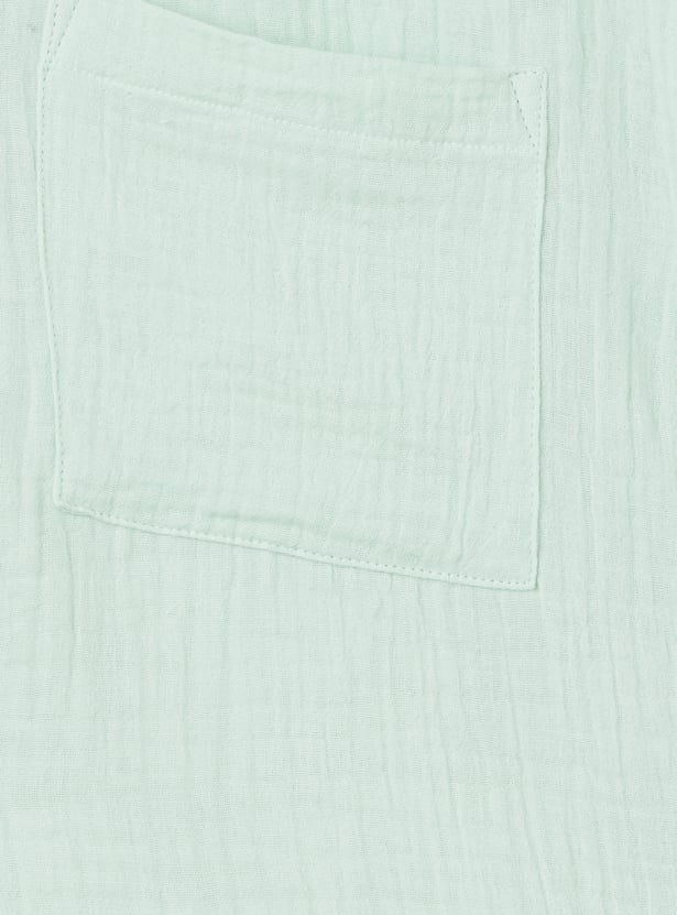 Girls Seersucker Shirt