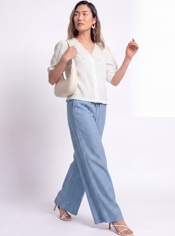 Women Crinkled Blouse
