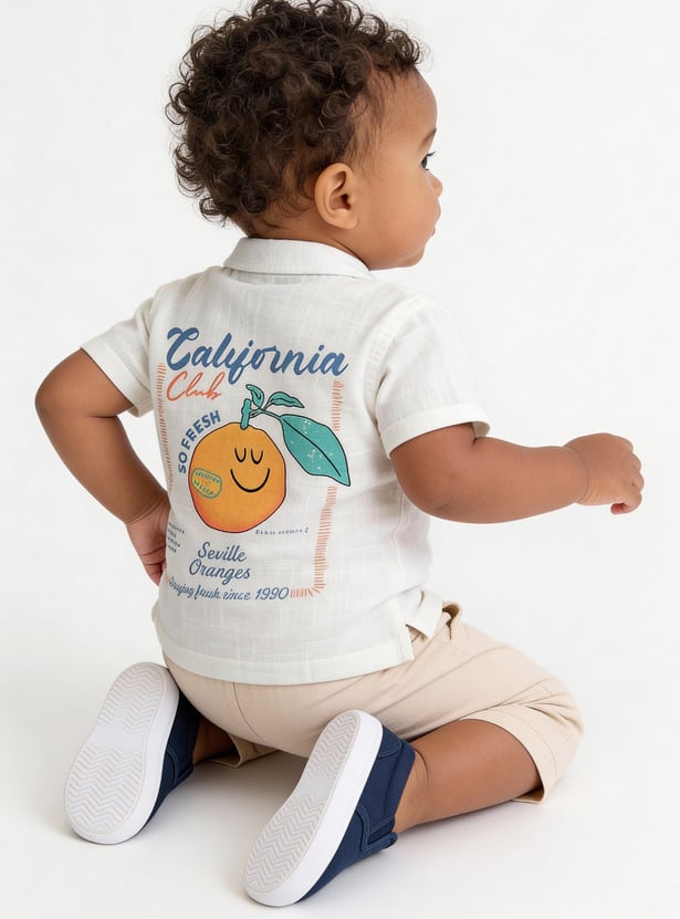 Boys Printed Resort Shirt