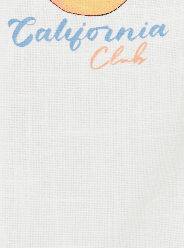 Boys Printed Resort Shirt