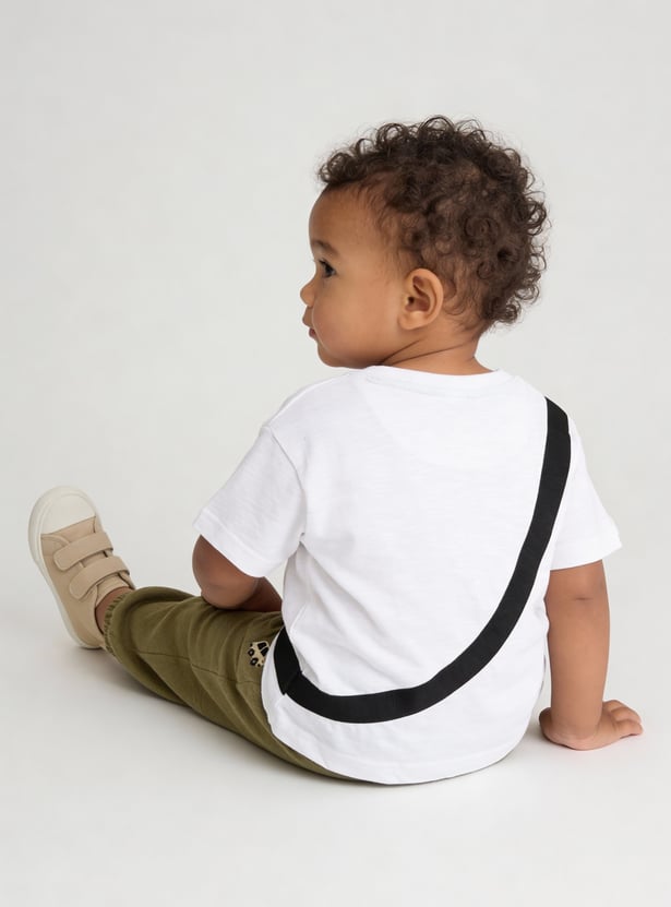 Boys Pouch Detail Joggers Set