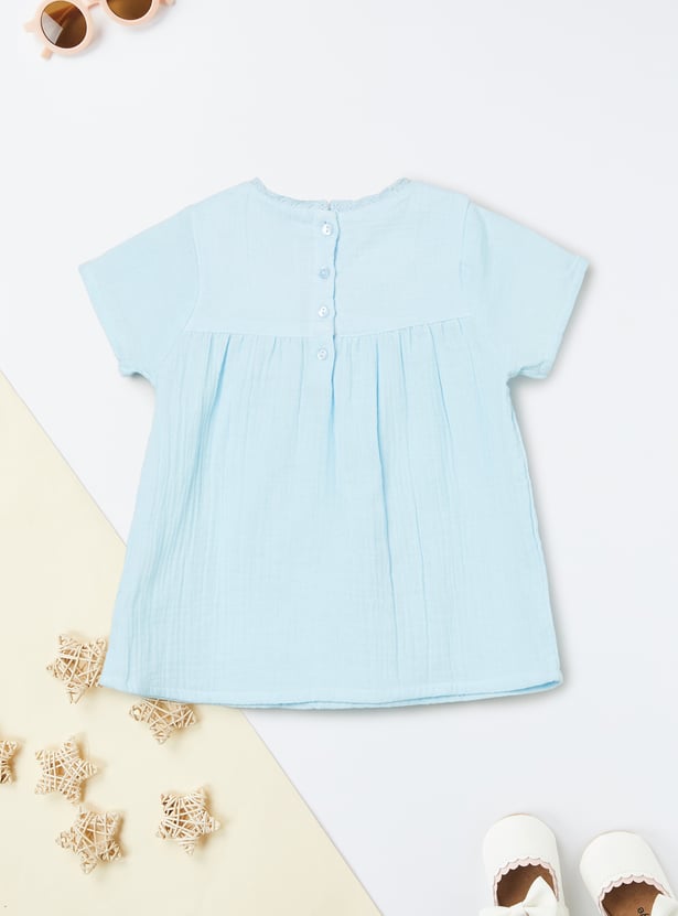 Girls Embroidered Top