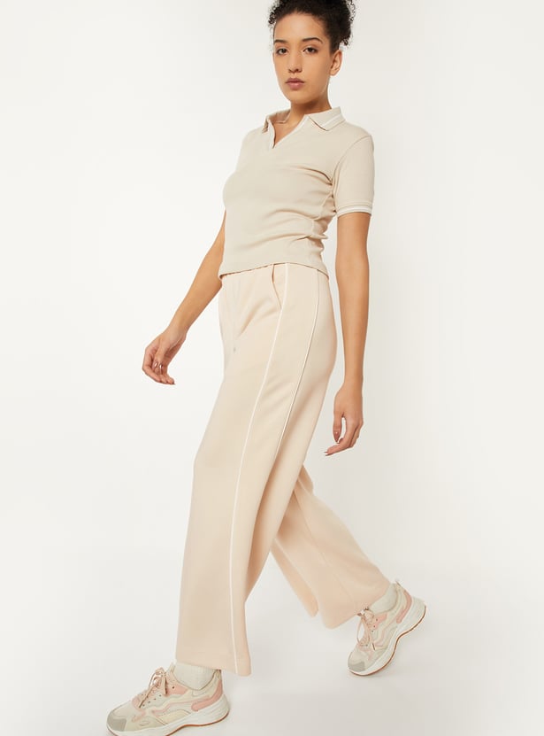 Women Solid Buttersoft Sports Track Pants